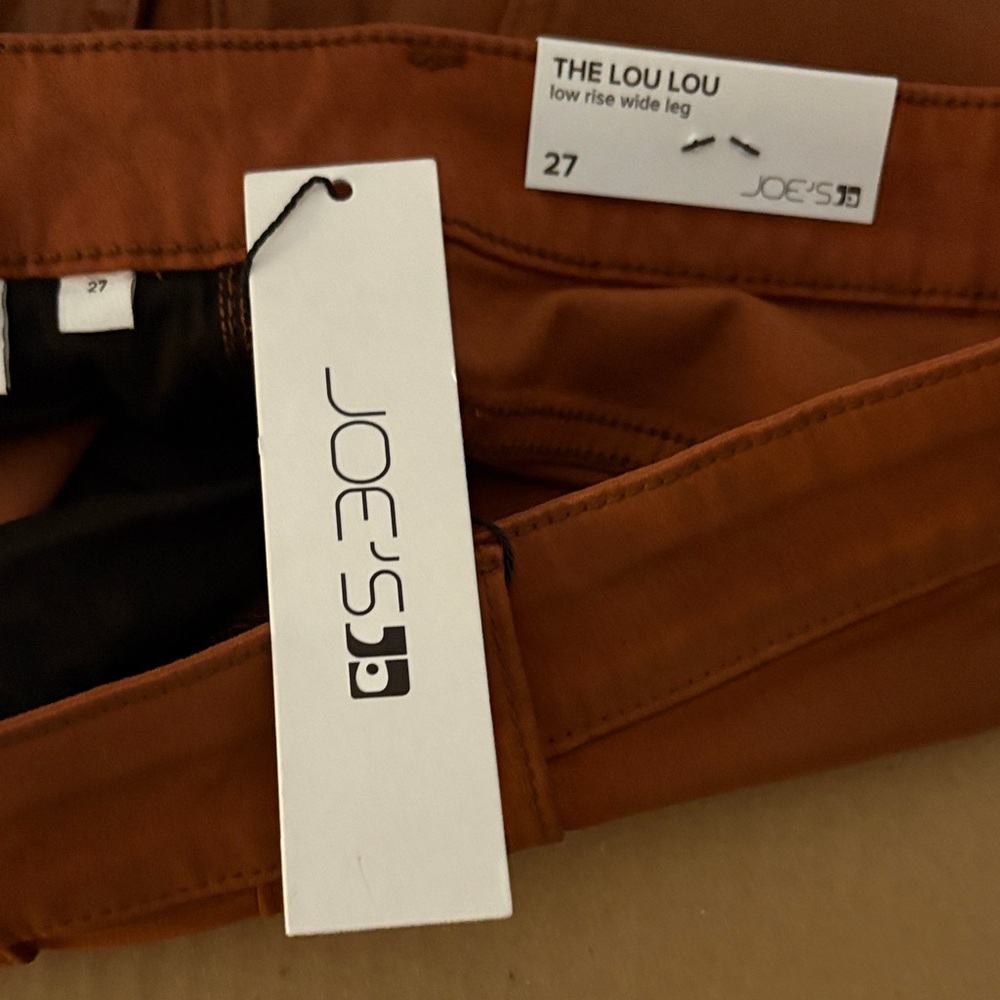 Joe’s Jeans Lou Low Rise Wide Leg Pants - Picture 3 of 7